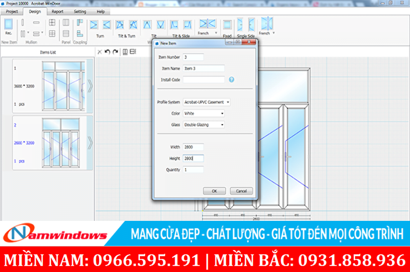 Sử dụng phần mềm thiết kế cửa Iwindoor để chọn kích thước cửa chính cho chuẩn