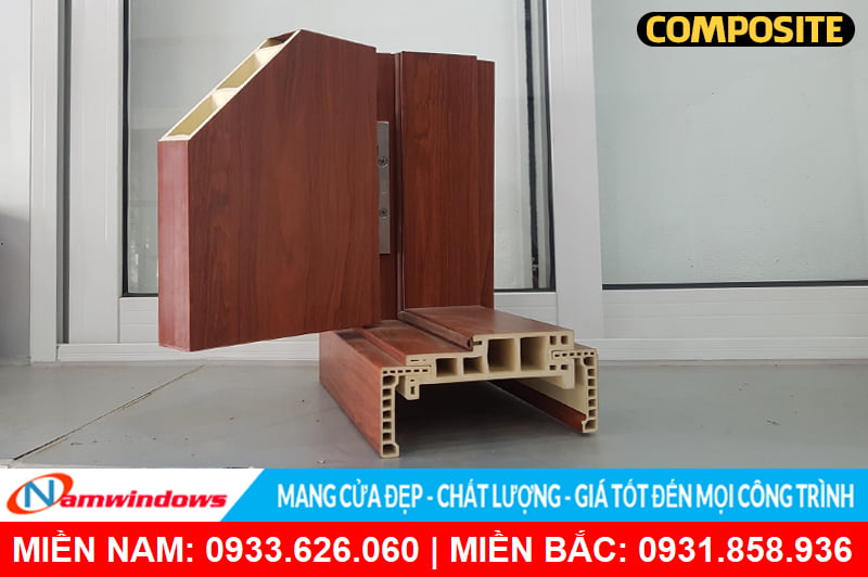 Cửa nhựa giả gỗ Composite