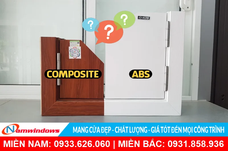 Phân biệt cửa nhựa ABS vs cửa gỗ Composite