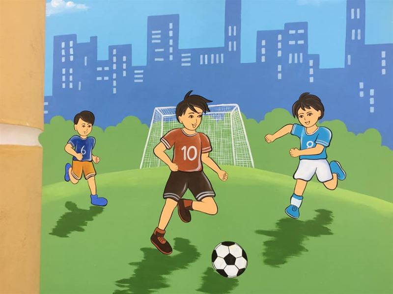 Vẽ tranh đá bóngHow to draw Soccer  YouTube