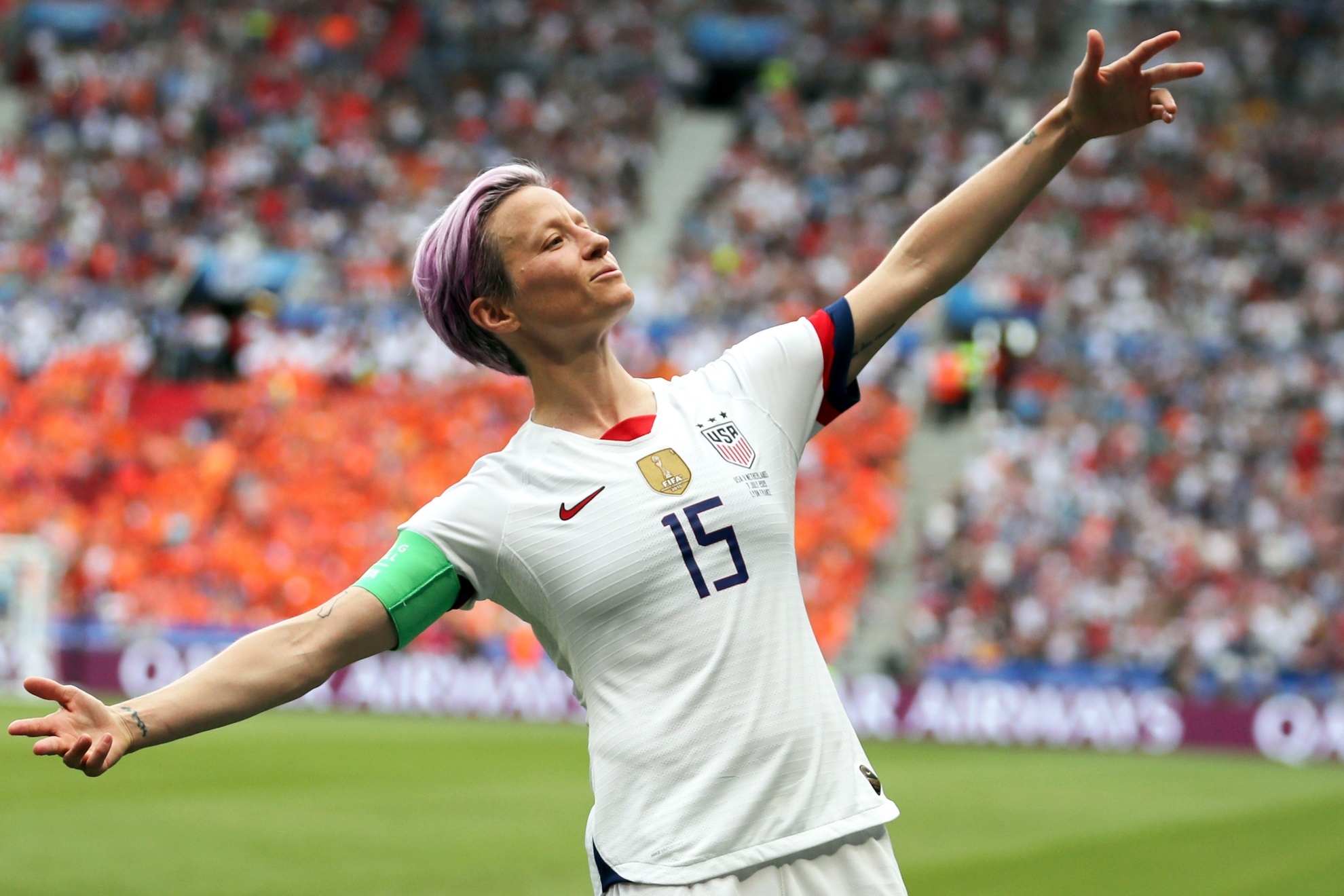 Ngôi sao đội nữ Mỹ Megan Rapinoe bất ngờ tuyên bố giải nghệ sau World Cup 2023