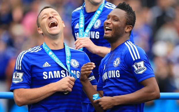 John Terry Trolls Mikel Obi Over 1st Goal For Chelsea -