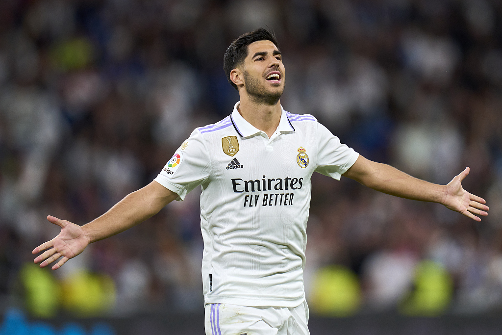 Marco Asensio to leave Real Madrid for PSG on free transfer - CGTN