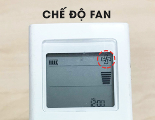 Chế độ Fan là gì? Cách bật/tắt chế độ quạt gió của điều hòa