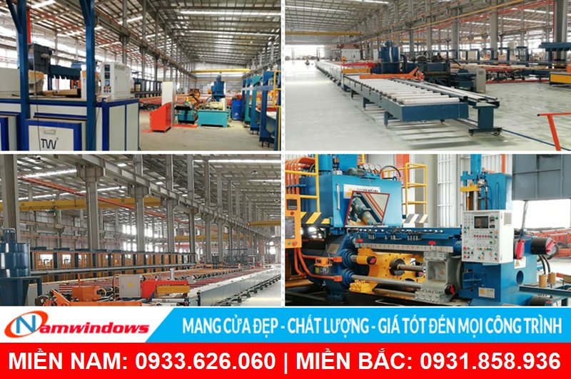 Nhà máy sản xuất - Cơ sở vật chất công ty TNHH Nhôm Vĩnh Hưng