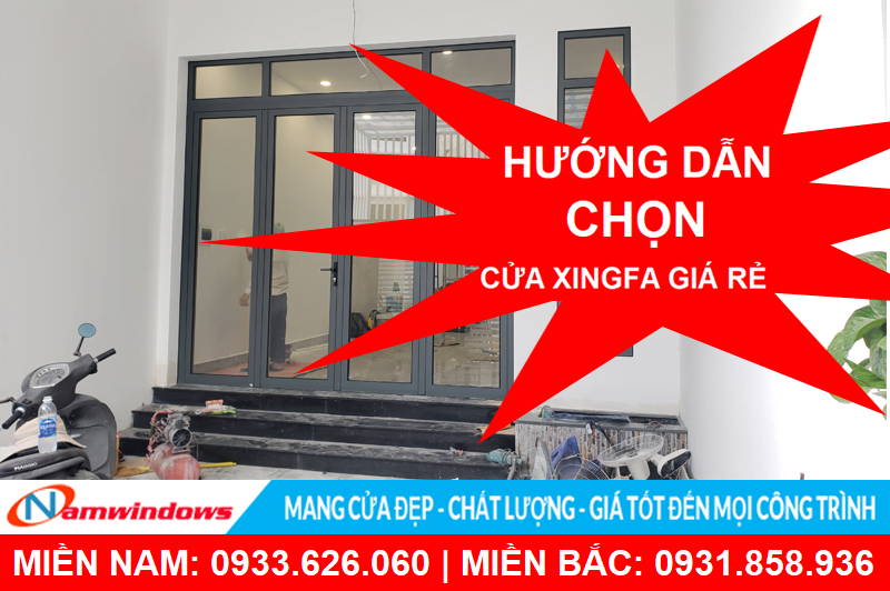 Cửa nhôm xingfa giá rẻ