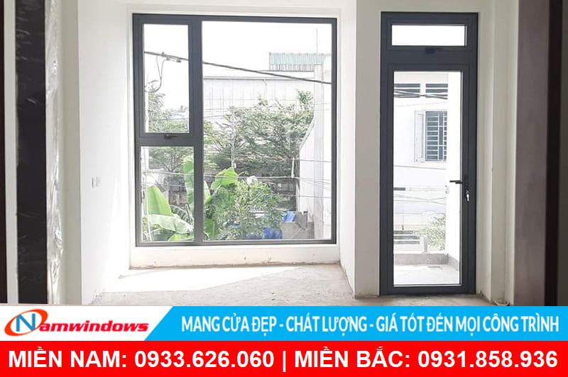 Cửa sổ mở hất nhôm xingfa an toàn, tiện lợi cho cho nhà phố, nhà cao tầng chung cư, biệt thự, resort