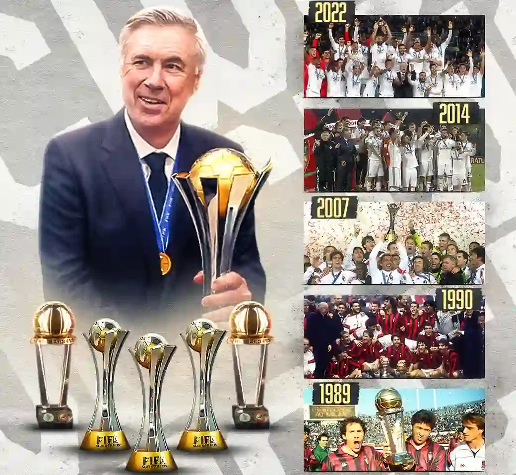 HLV Carlo Ancelotti: sự nghiệp và thành tích