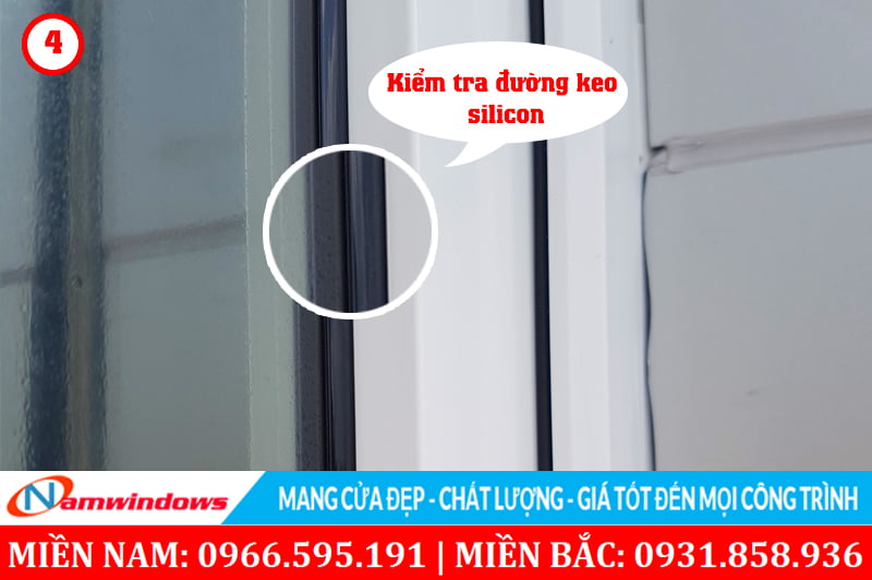 Kiểm tra cửa uPVC dễ dầngc