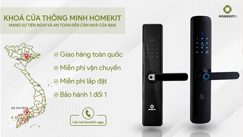 lắp đặt khóa cửa vân tay