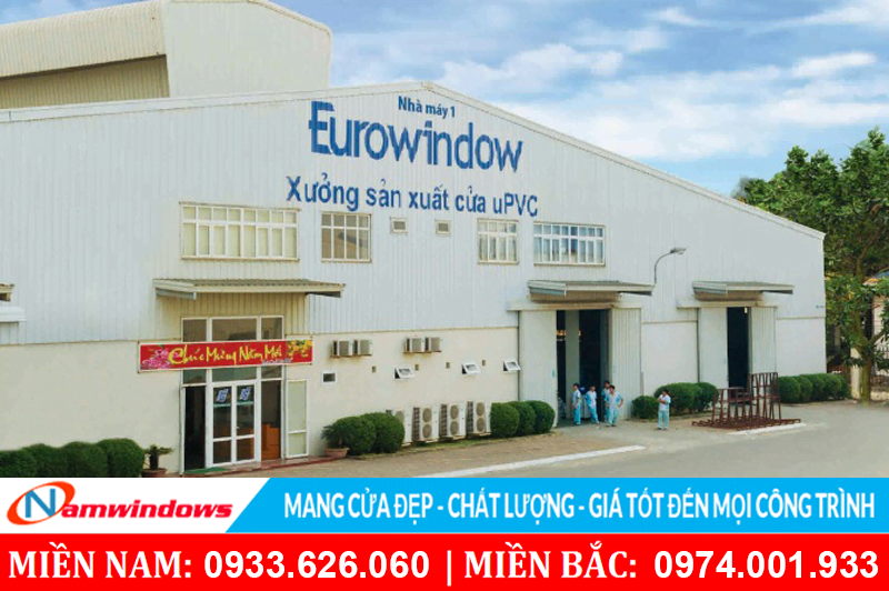 Nhà máy sản xuất cửa Eurowindow