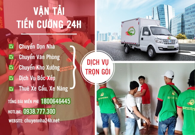 Tiến Cường 24H - Nhà cung cấp dịch vụ chuyển nhà uy tín tại TP.HCM