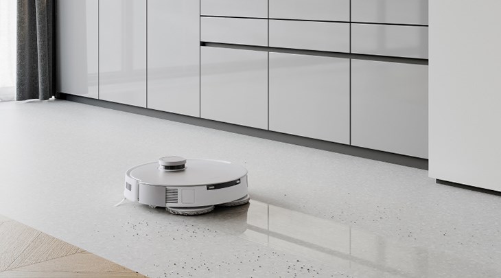 Robot hút bụi lau nhà Ecovacs Deebot T20 Omni DLX23 vừa có khả năng hút bụi vừa lau sàn tốt