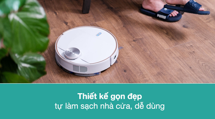 Robot hút bụi lau nhà Eufy Robovac L70 Hybrid T2190 sở hữu thiết kế gọn gàng, sang trọng và đi kèm nhiều tính năng thông minh