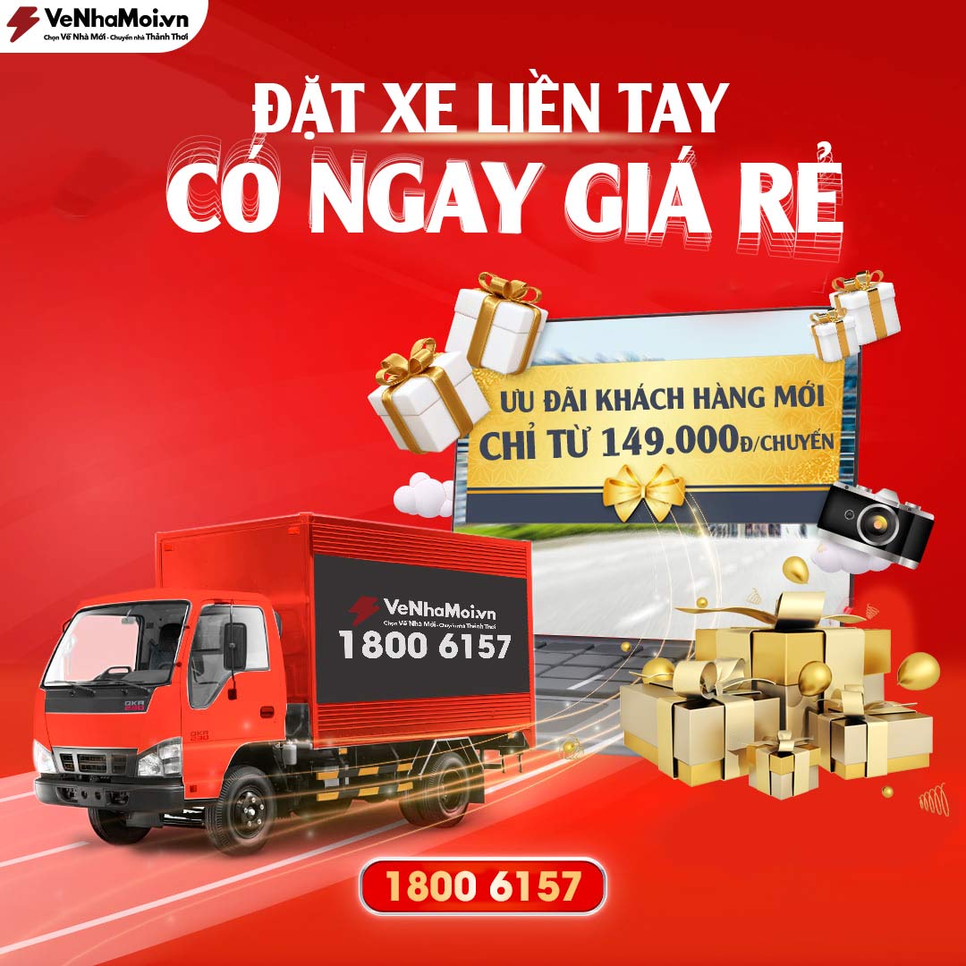 ưu đãi thuê xe tải giá rẻ