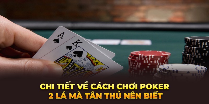 Cách chơi Poker 2 lá Dễ hiểu cho người mới bắt đầu – Đáp án sau 8 ngày 