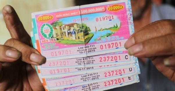 Người chơi nên thận trọng khi mua vé số.