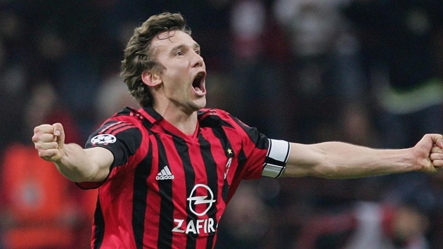 Chân dung Andriy Shevchenko - Ngọn gió Đông Âu và sử thi tuyết