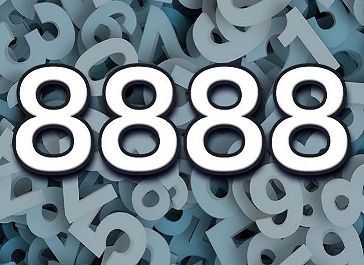 Ý nghĩa số 8888. Hướng dẫn cách luận giải hung cát biển số xe