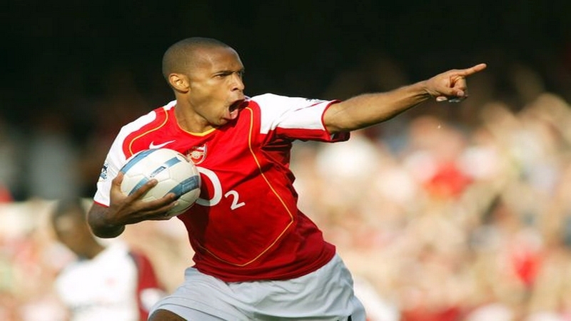 Thierry Henry tiền đạo số 1 Arsenal