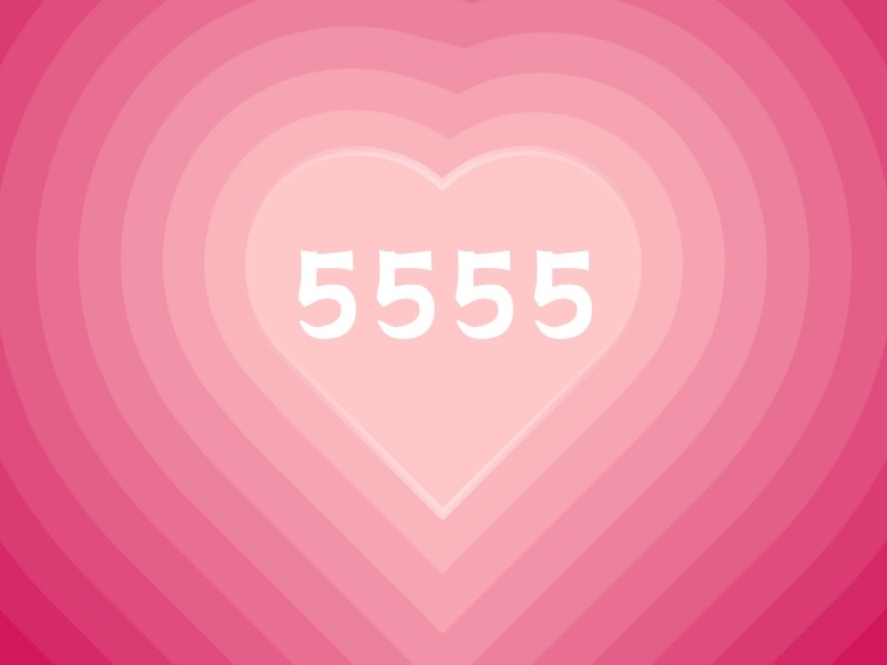 Số 5555 trong tình yêu