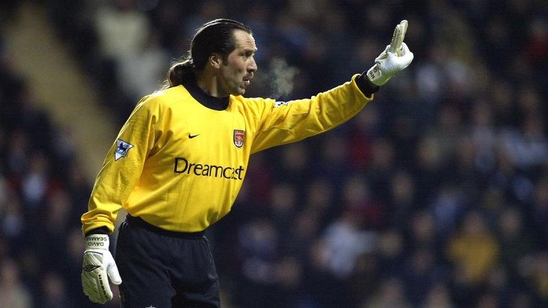Thủ môn David Seaman trong đội hình Arsenal xuất sắc nhất