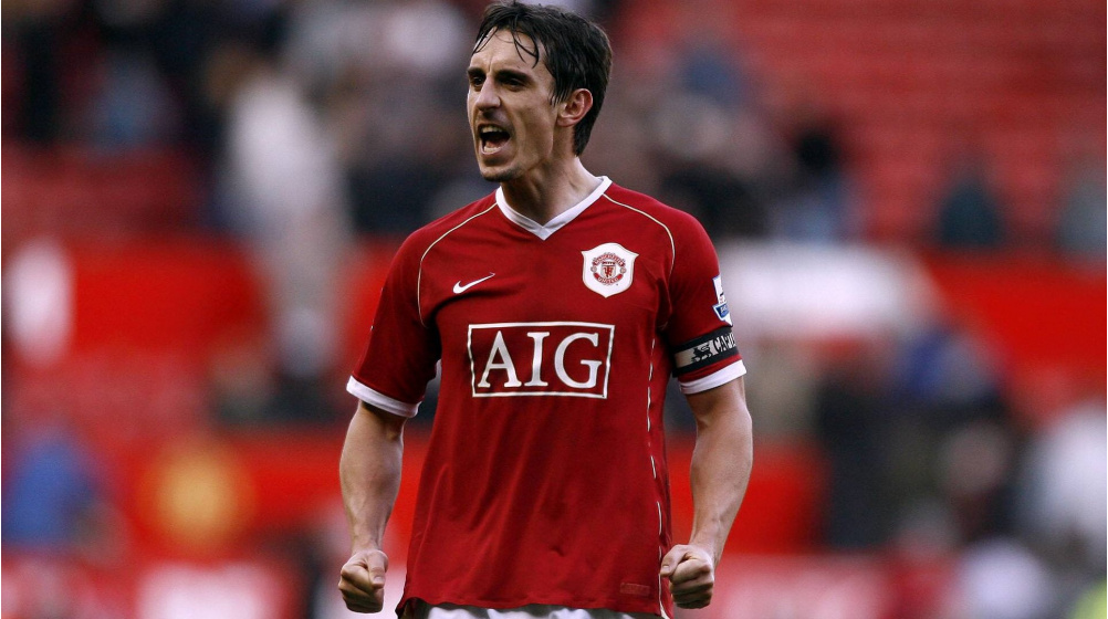 Gary Neville hậu vệ huyền thoại của Manchester United