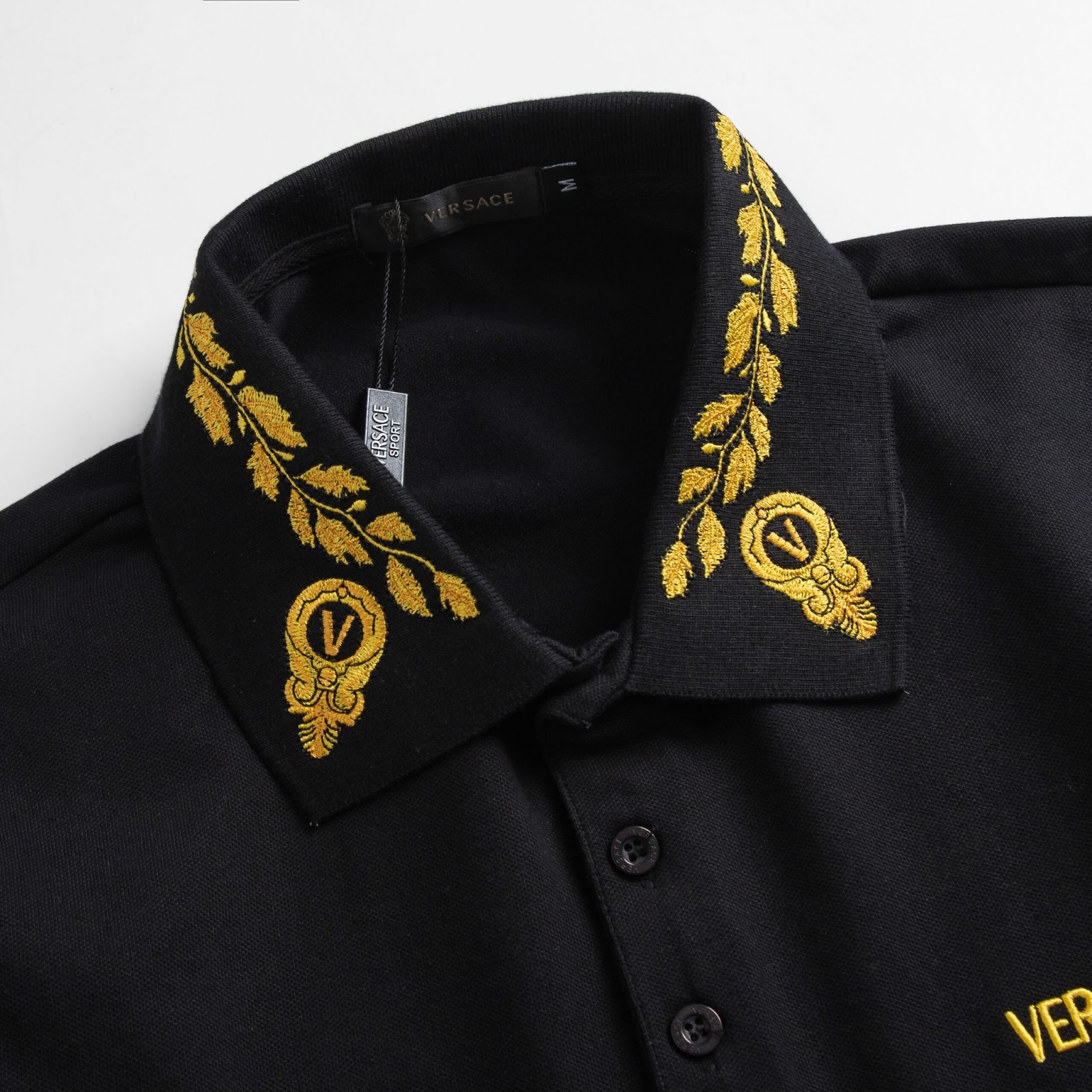 Áo polo Versace phong cách Ý